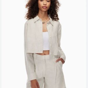 Wilfred proposal linen shirt